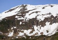 Juneau Town Snowy Mountains In Spring Royalty Free Stock Photo