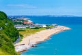 Scenic view of South Foreland Heritage Coast UK Royalty Free Stock Photo