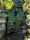 Scenic view at Starved Rock State Park in Illinois