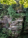 Scenic view at Starved Rock State Park in Illinois