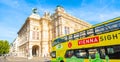 Scenic view of State Opera house in Vienna, Austria