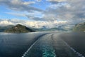 Storfjord from deck of cruise ship, Norway - Scandinavia