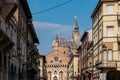 Padua - Scenic view from Street via Pietro Scalcerle on Basilica of Saint Anthony in Padua, Veneto, Italy, Europe