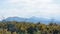 Scenic view from the summit of Bray Head, County Wicklow, Ireland Royalty Free Stock Photo