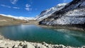 Scenic view of Suraj Taal, Himachal Pradesh, India Royalty Free Stock Photo