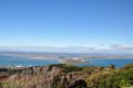 Scenic view taken from Bluff Hill Lookout Point which is used to be the site of an artillery battery in Napier, New Zealand