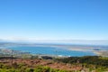 Scenic view taken from Bluff Hill Lookout Point which is used to be the site of an artillery battery in Napier, New Zealand