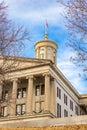 Scenic view of Tennessee State Capitol building at fall