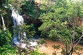 Scenic view of of Thika Falls in the Aberdares, Kenya
