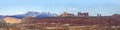 Scenic view to colorado canyon and arches national park from dead horse point national park, Utah Royalty Free Stock Photo