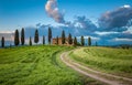 Scenic view of typical Tuscany landscape, Italy