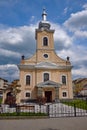 Scenic view of Ukrainian orthodox church in Sighet, Maramures, Romania Royalty Free Stock Photo