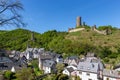 Scenic view at village Monreal in the Eifel