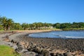 A scenic view of Waitangi beach at Copthorne Resort near Paihia