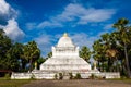 Scenic view of the Wat Visoun temple located in Luang Prabang, Laos