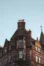 Scenic view of the Well Court in Edinburgh, Scotland. Royalty Free Stock Photo