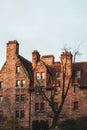 Scenic view of the Well Court in Edinburgh, Scotland. Royalty Free Stock Photo