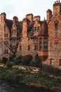 Scenic view of the Well Court in Edinburgh, Scotland. Royalty Free Stock Photo