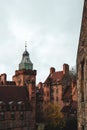 Scenic view of the Well Court in Edinburgh, Scotland. Royalty Free Stock Photo