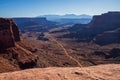 Scenic View on the White Rim Road at Canyonlands Royalty Free Stock Photo
