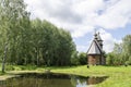 Wooden Church of the All-Merciful Savior in Kostroma Russia Royalty Free Stock Photo