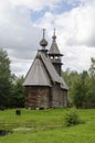 Wooden Church of the All-Merciful Savior in Kostroma Russia Royalty Free Stock Photo