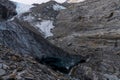 Scenic view of the Worthington Glacier in Valdez, Alaska, USA Royalty Free Stock Photo