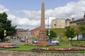 Scenic View of Yorkshire Regiment Boer War Memorial and Clifford`s Tower