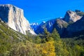 Scenic view on Yosemite National Park in California, USA