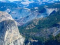 Scenic view on Yosemite National Park in California, USA