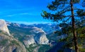 Scenic view on Yosemite National Park in California, USA