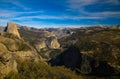 Scenic view on Yosemite National Park in California, USA