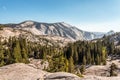 Scenic view on the Yosemite National Park from Olmsted Point