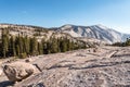 Scenic view on the Yosemite National Park from Olmsted Point