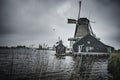 Zaanse Schans in the Netherlands Royalty Free Stock Photo