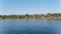 Scenic view of Zambezi River near Victoria Falls, Zimbabwe Royalty Free Stock Photo