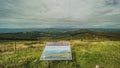 Scenic viewpoint from Mullaghcarn Omagh Royalty Free Stock Photo