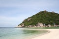 Scenic views of the coastline of island Nang Yang