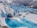 Scenic views of Glaciar Perito Moreno, El Calafate, Argentina Royalty Free Stock Photo