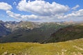 Scenic views from Trail Ridge Road, Rocky Mountain National Park in Colorado Royalty Free Stock Photo