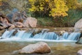 Scenic Virgin River in Fall Royalty Free Stock Photo