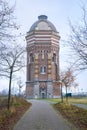 Scenic water tower in Scheveningen, the Netherlands