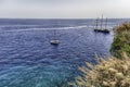 The scenic waterfront of Lipari, Aeolian Islands, Italy Royalty Free Stock Photo