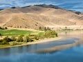 Flathead river near Perma, Montana, USA Royalty Free Stock Photo