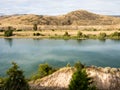 Flathead river near Perma, Montana, USA Royalty Free Stock Photo