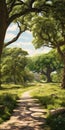 Scenic Woods: Realistic Rendering Of English Countryside In Maya