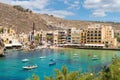 Scenic Xlendi Town Gozo Island, Malta