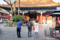 Scenic of Yuantong Temple, the most famous Buddhist temple in Kunming. landmark and popular for tourists attractions. Kunming,