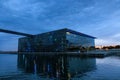 A scenics night view of the Mucem (Museum of European and Mediterranean Civilisations) in Marseille