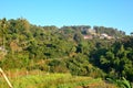 Scenics view of a hill tribe village in northern part of Thailand.  Most of villager is arabica coffee plantaion farmers Royalty Free Stock Photo